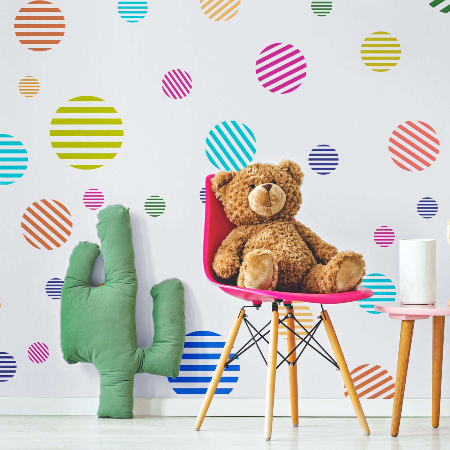 Schablonen im Kinderzimmer Schablonen im Kinderzimmer