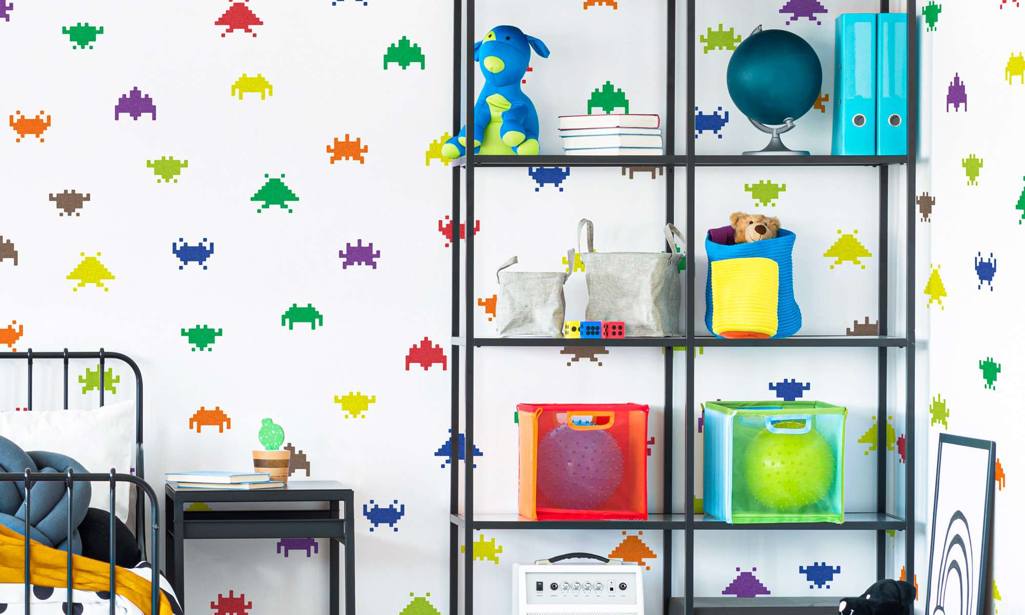 Schablonen im Kinderzimmer