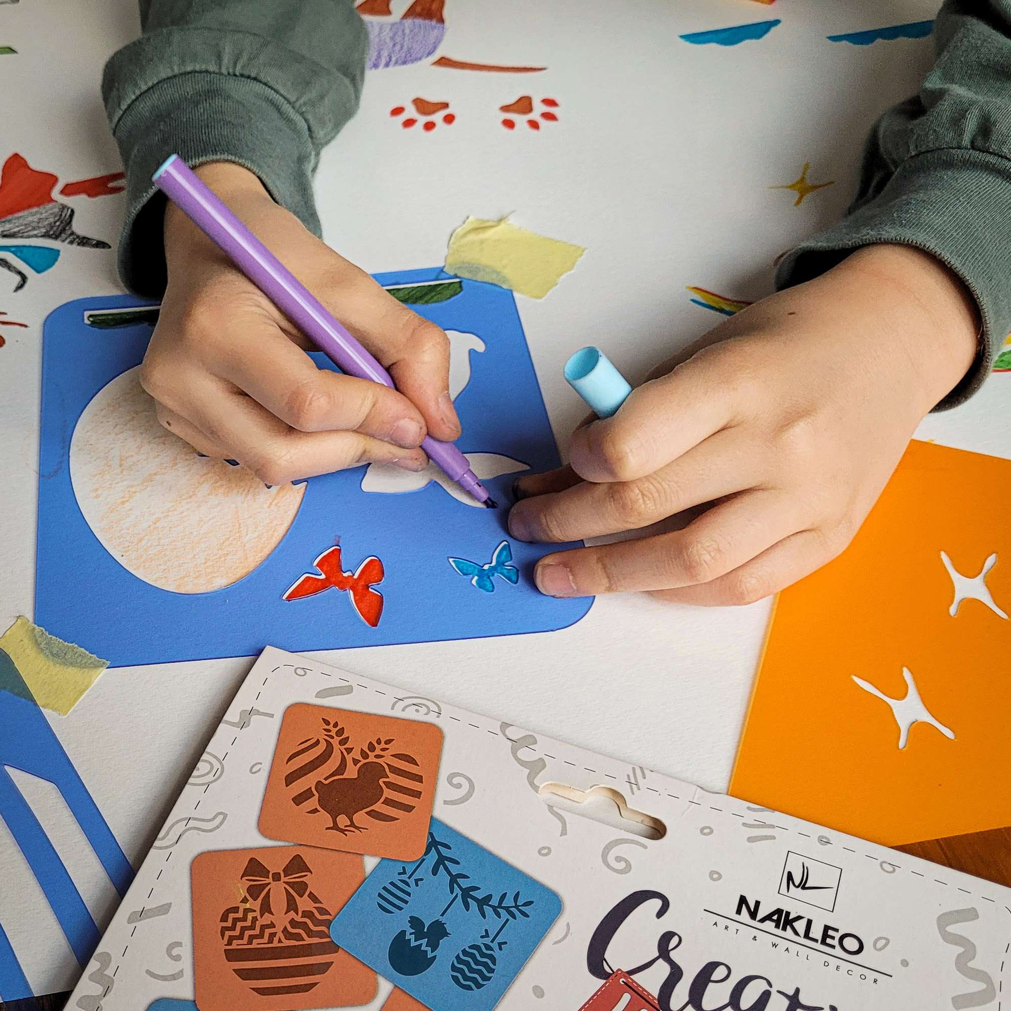 Creative Kids Malschablonen Creative Kids Malschablonen